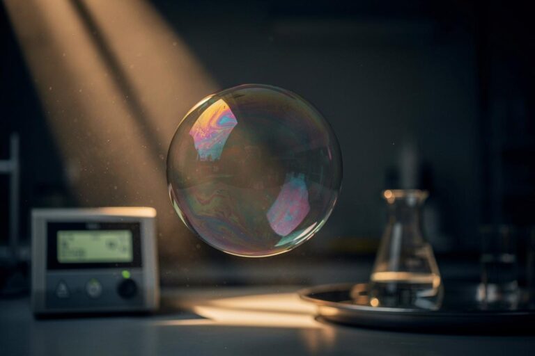 Bańki mydlane jako nowy sposób mierzenia wilgotności pokoju, naukowcy są zaskoczeni