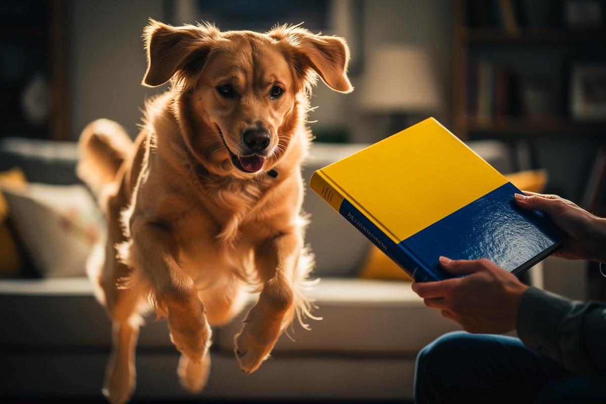 Dlaczego psy szaleją, gdy widzą tę kolorową książkę, eksperci ds. zachowań zwierząt wyjawiają