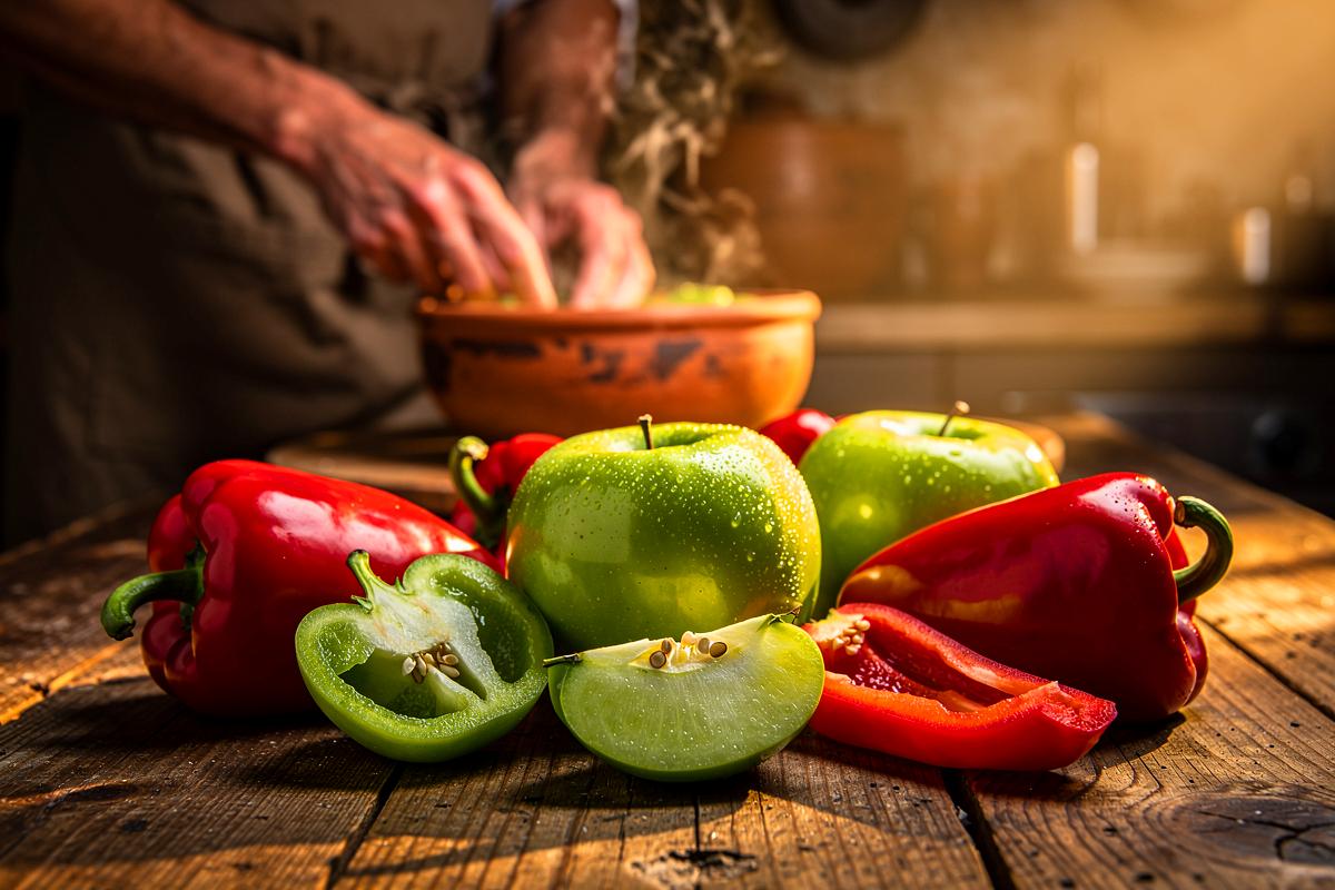 Ta dziwna kombinacja jabłek z papryką podbija serca smakoszy, wytrawni kucharze zdradzają sekret